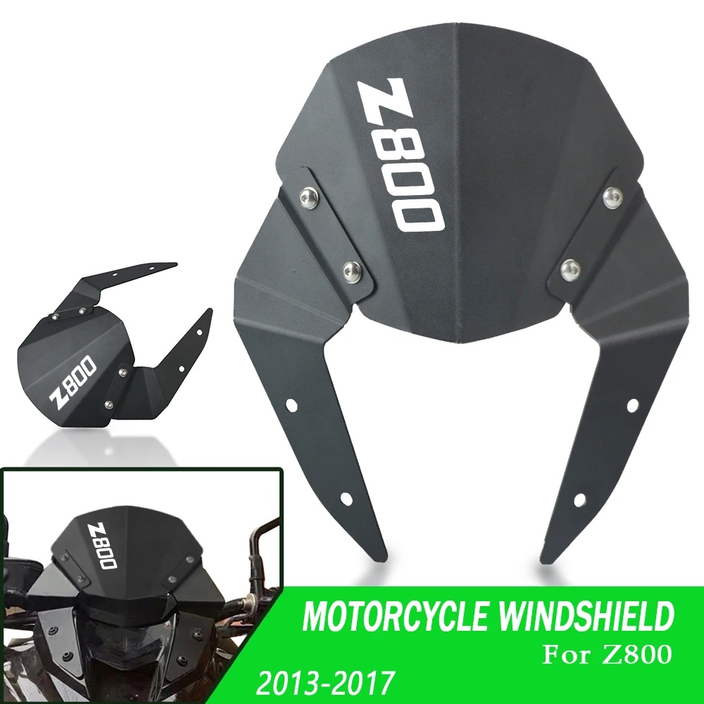 

Motorcycle Accessories For KAWASAKI Z 800 Z800 2013 2014 2015 2016 2017 2018 Front Screen Windshield Windscreen Wind Deflectors