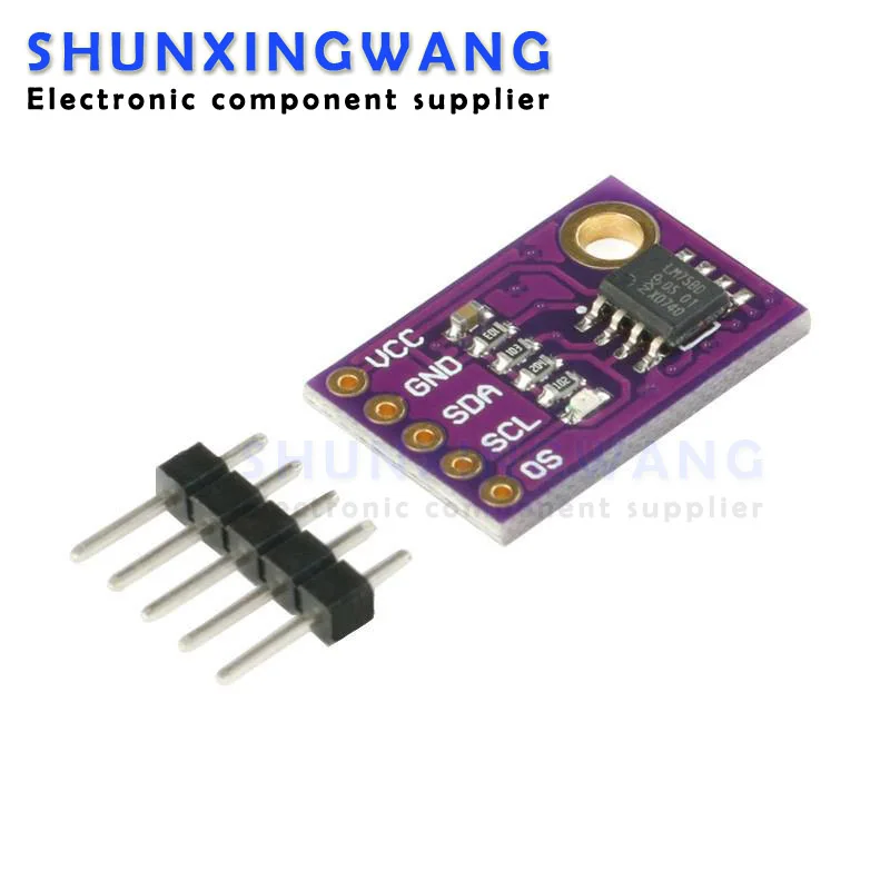 LM75 CJMCU-75 Sensor Module Temperature Sensor High Speed I2C IIC Interface High Precision LM75A