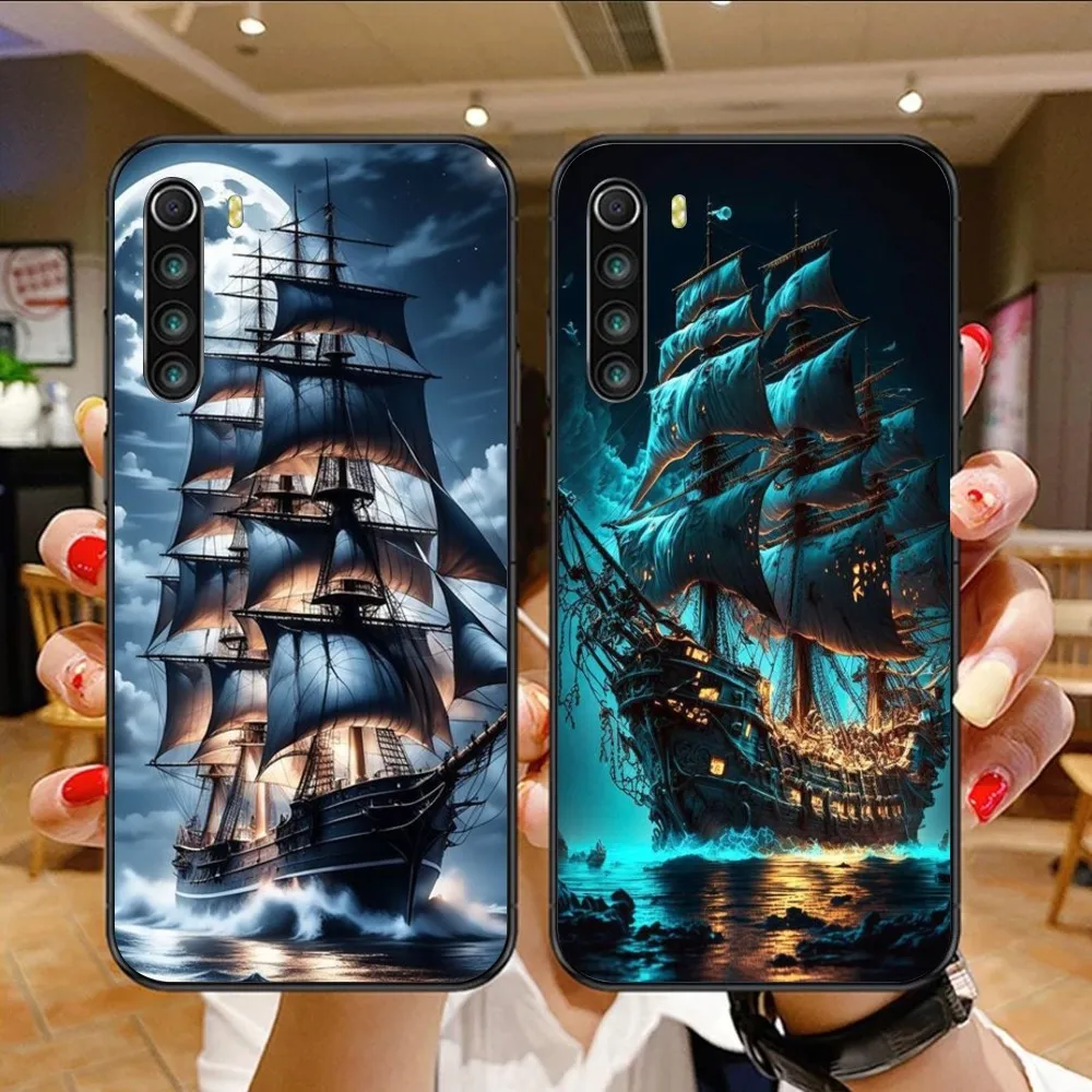 Pirate Corsair Mobile Cell Phone Case for Xiaomi Mi 13 12 12S 12T 11T 10T 9T Lite Pro Ultra Poco F3 F4 F5 X4 GT Black Cover