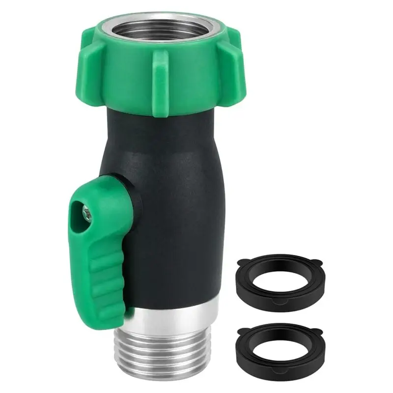 J1UL1N Garden Hose Ball Valve 304 Stainless Steel, 3/4