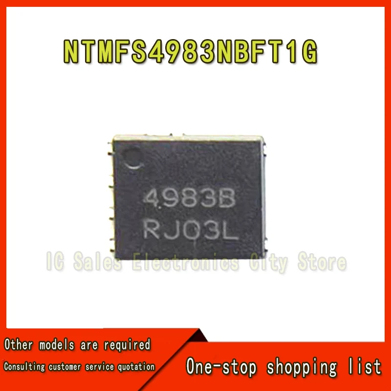 (2-5 Stuk) 100% Nieuwe Ntmfs4983nbfT1G 4983b QFN-8 Chipset
