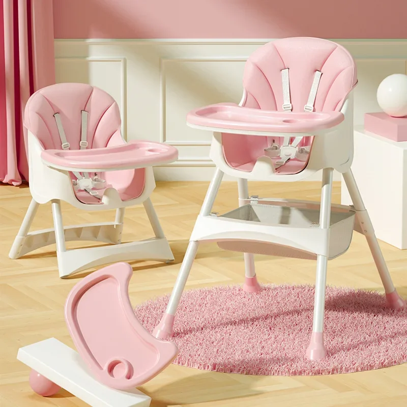 European Style Baby Dining Chair Multifunctional Seat for Household Children's Meals Detachable Seat Children's Dining Chair