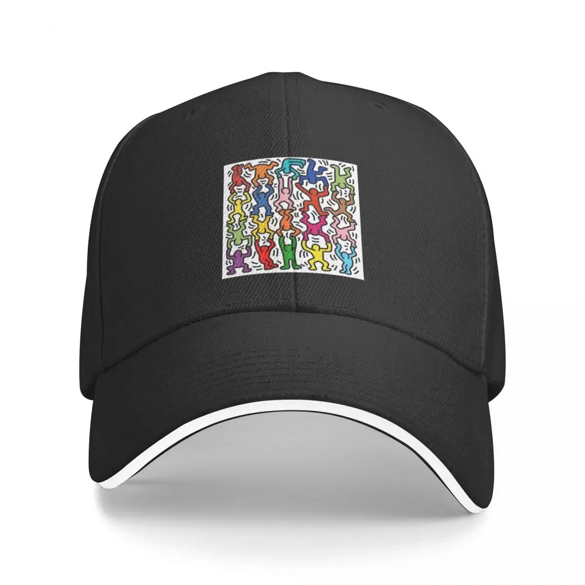 Dancing Together Baseball Cap Luxury Man Hat derby hat luxury woman cap Caps For Women Men's