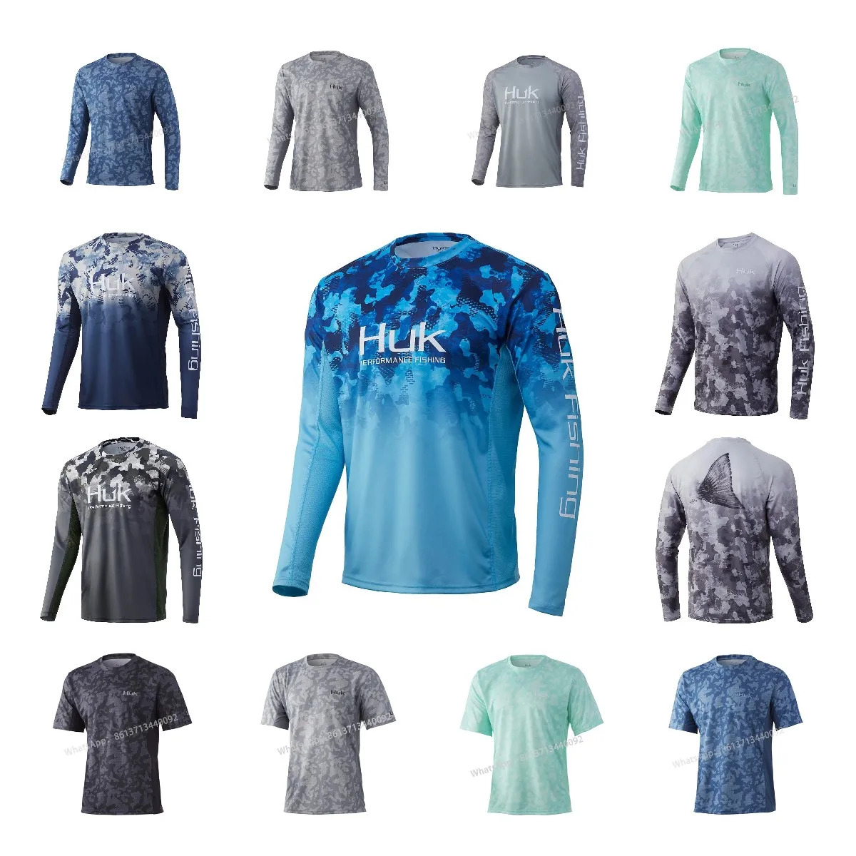 

Fishing Shirts HUK Performance Long Sleeve Summer Hoodie Quick Dry Jaket Breathable Dresses Camisa Pesca Jersey Fish Sports UPF