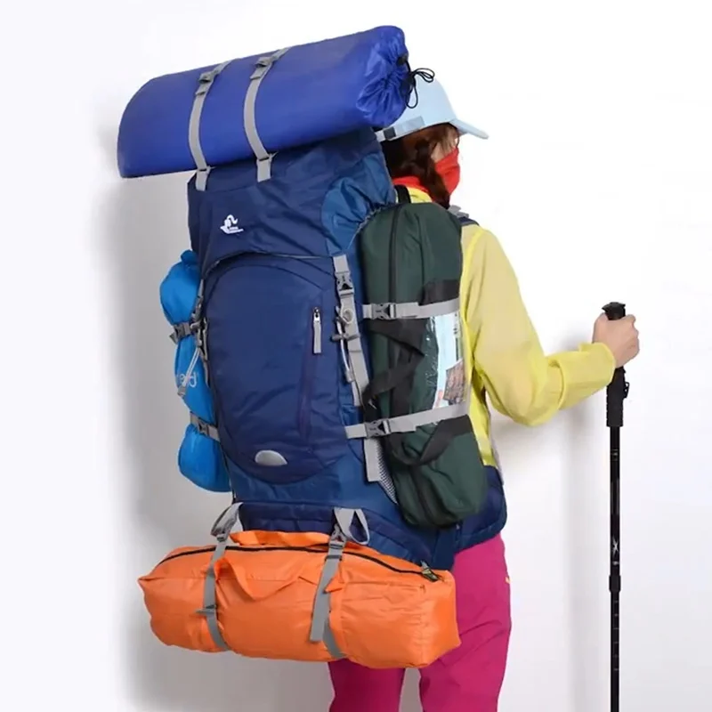 Mochila de senderismo profesional gran capacidad para camping - imagen 2