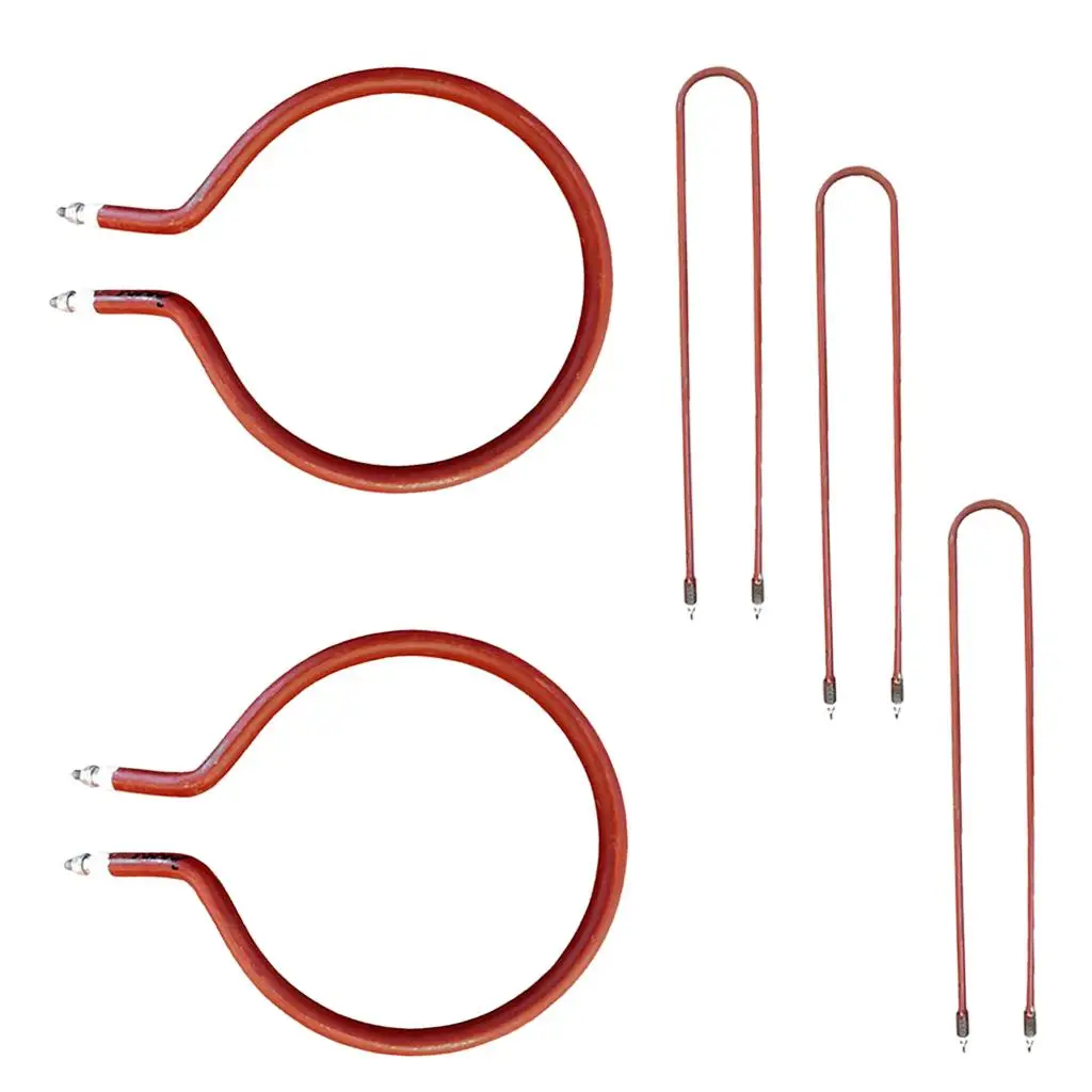 Metal Incubator Heater Element Professional Heating Pipe Accessory for Hatching Machine Maintenance Use