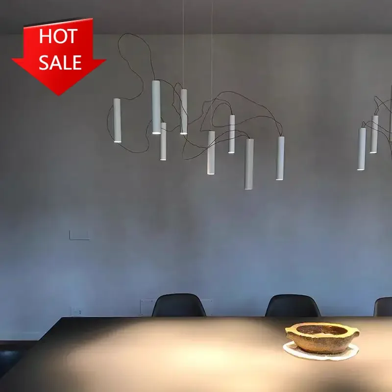 2025 Simbiosi Suspension Lamp Combination Spot Light Italian Art Restaurant Bar Counter Lamp Island Shaped Conference Room Light