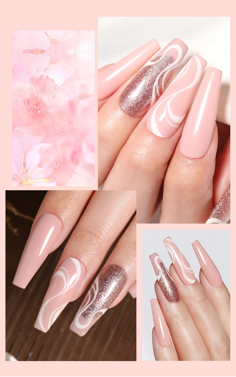 BORN PRETTY 10 ml Kaffeefarben-Gel-Nagellack, braun, rot, Gel, semi-permanentes UV-Gel, Herbst-Winter, Soak Off Nail Art Gel-Lacke – Detail 7