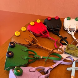 New Fashionable Mini Car Wheel Bag, Shell Bag Pendant, Headphone Bag, Keychain Bag, Bag Ornament, Coin Purse.