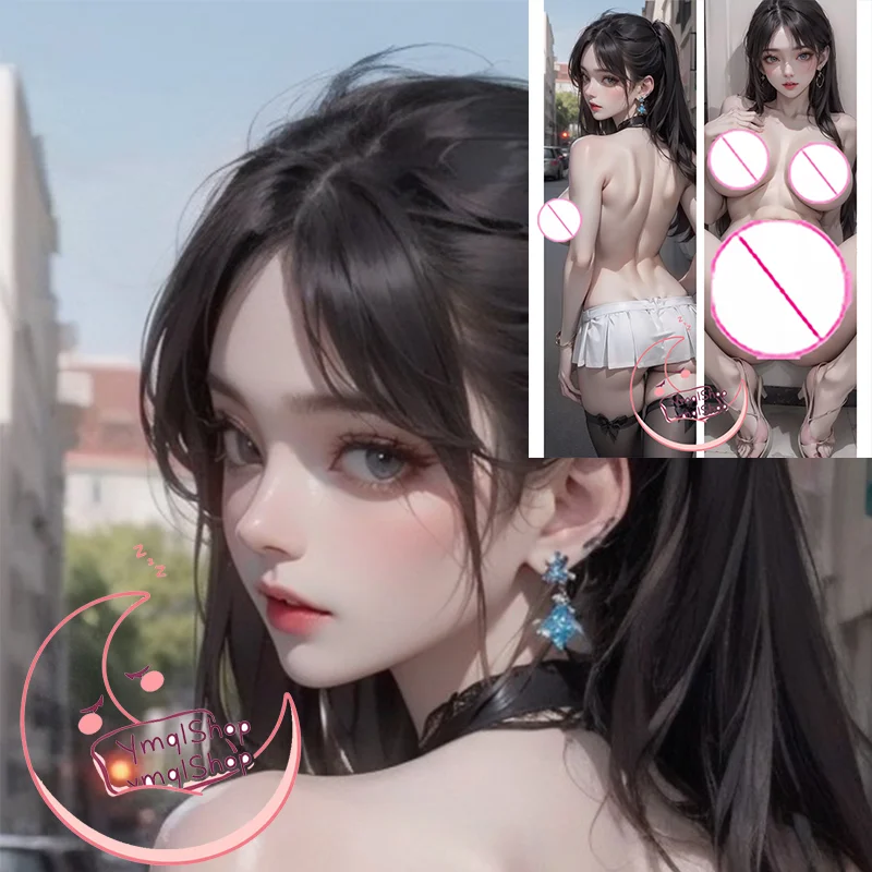 

Чехол AI Dakimakura 1:3 или 45X45, двусторонний принт, корпус в натуральную величину, наволочка в стиле аниме, неограниченное количество AI Girl, западная красота