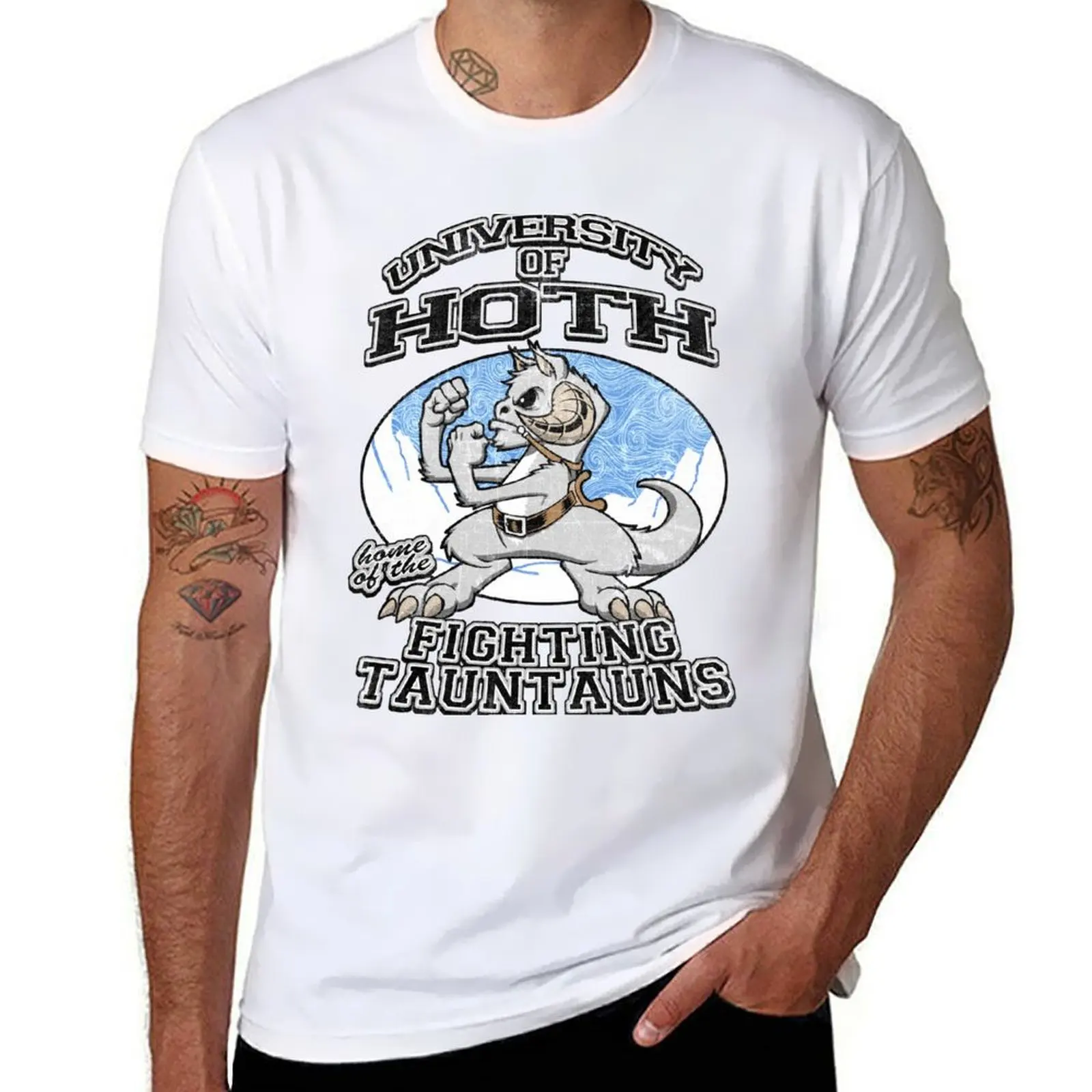 

Fighting Tauntauns T-Shirt t shirts for man cotton funny man t shirts for men casual T-Shirt