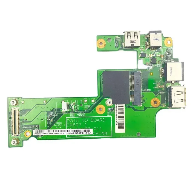 For Dell Inspiron 15R N5010 laptop IO USB DC Jack DC-IN Power Adapter WLAN Network card Board DG15 IO 09697-1 48.4HH02.011