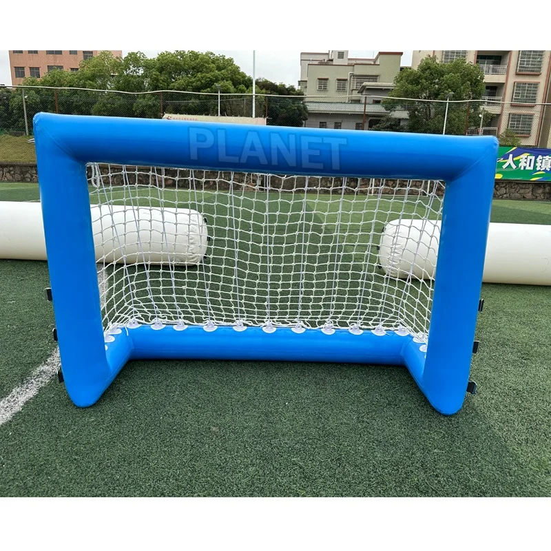 الصيف في الهواء الطلق ألعاب رياضية PVC محكم نفخ كرة القدم الباب المحمولة البسيطة نفخ كرة القدم كرة القدم الهدف بوابة مع صافي