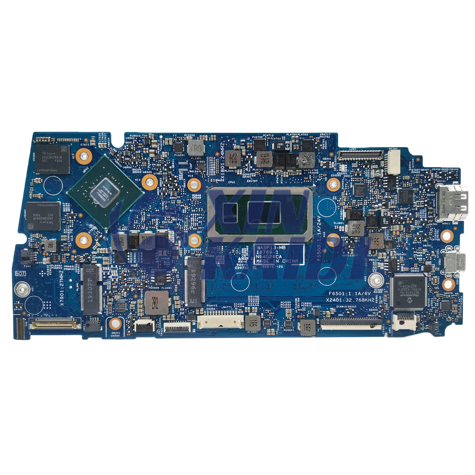 Laptop Motherboard For Dell Vostro 5390 5391 0V61H1 02PKCV 059XGG 027GM 18769-1 Notebook Mainboard I3 I5 I7 8 10th 8G RAM