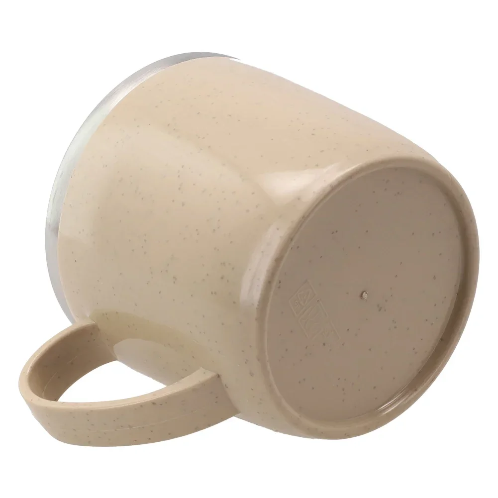 Brand New High Quality Durable Stainless Steel Cup Coffee Mugs Wheat Element With Handle Anti-scalding For Children