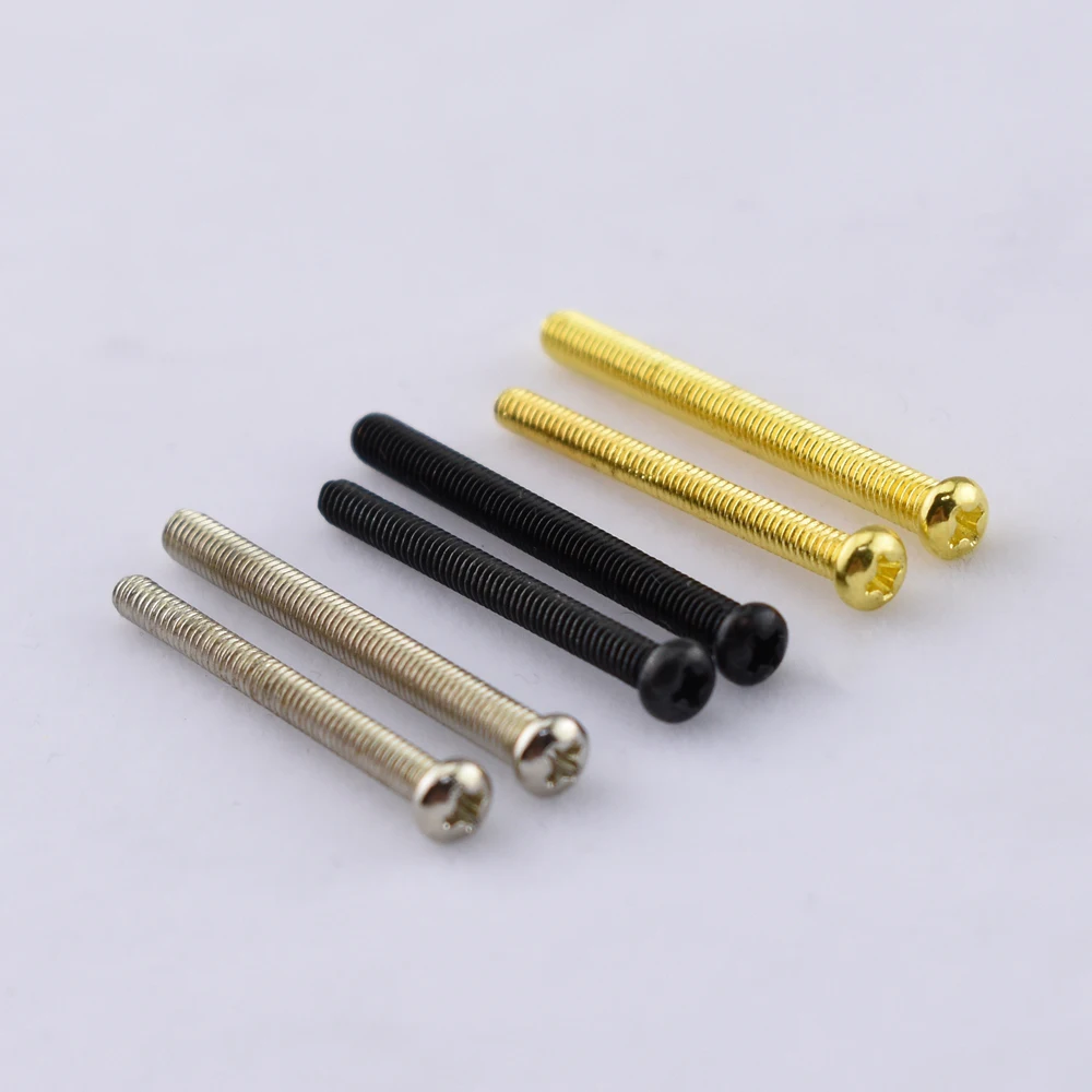 1 Set #3-48(2.5MM) / 3MM Electric Guitar Humbucker Pickups Height Adjusting Screws -  KR(Origin)