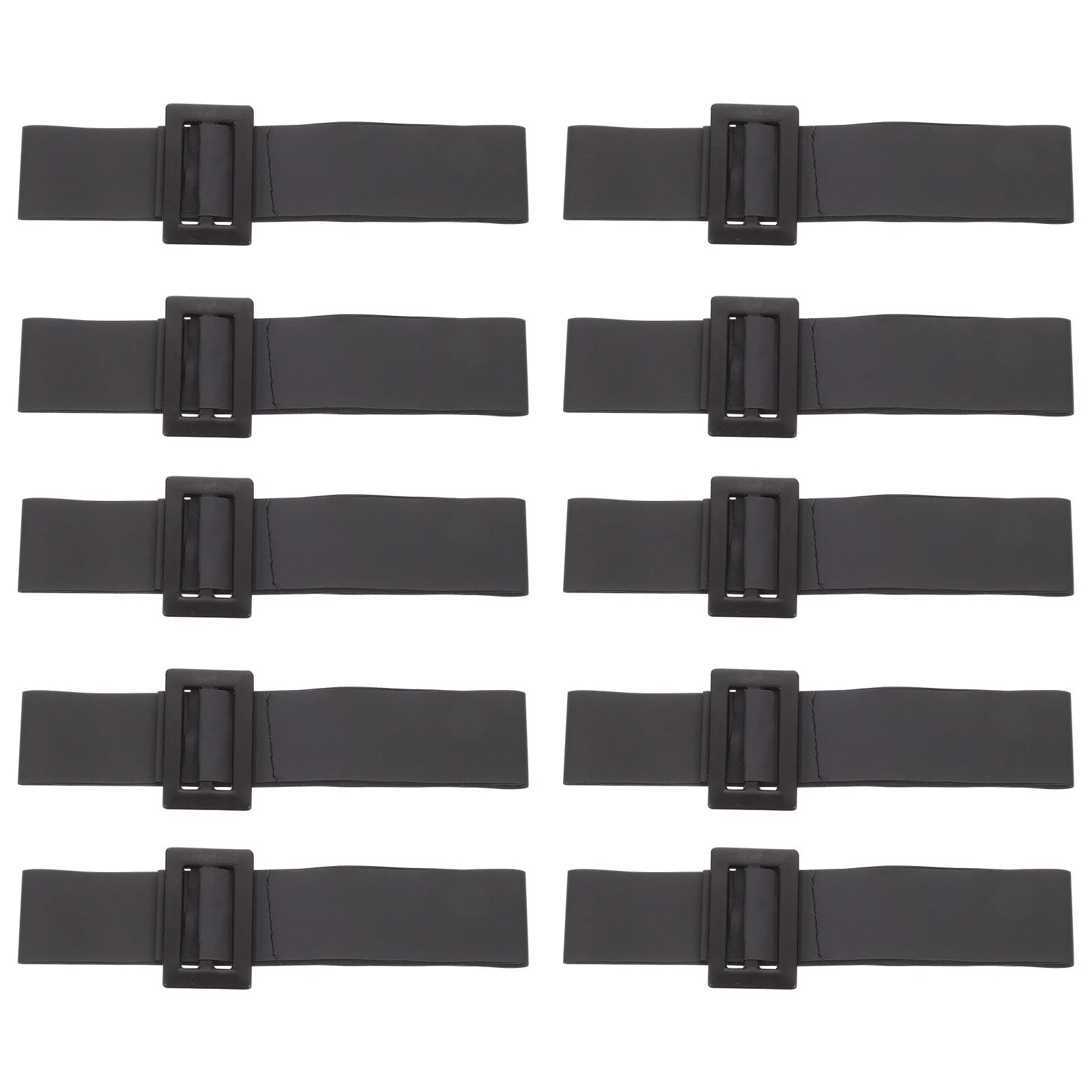 10 قطع من حزام سانتا لعيد الميلاد، حزام خصر ممتاز لإكسسوارات الملابس المزخرفة، ديكورات حزام خصر عيد الميلاد بنفسك #2