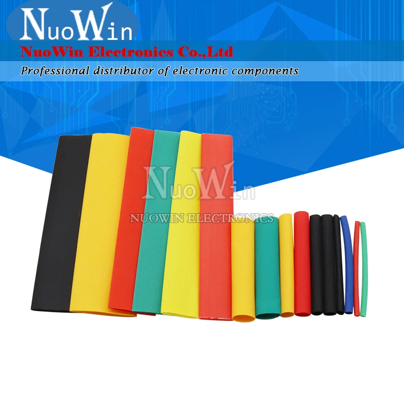 328PCS Polyolefin Insulation Heat Shrink Tubing Tube Sleeve Wrap Wire Assortment Shrinkable Tube Wrap Wire Cable Sleeves Set Hot