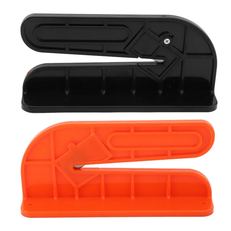 2 Stück an der Wand montierter Lappenschneider, schnell schneidender Stoffschneider, leicht schneidende alte Blätter, T-Shirts, Handtücher, Schwarz und Orange – Detail 5
