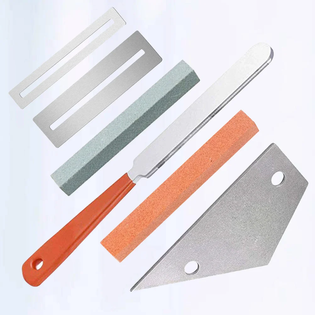 

6 Pcs Guitar Repair Tool Set Kit Making Fret Tools Maintenance Electric Accessories Crowning