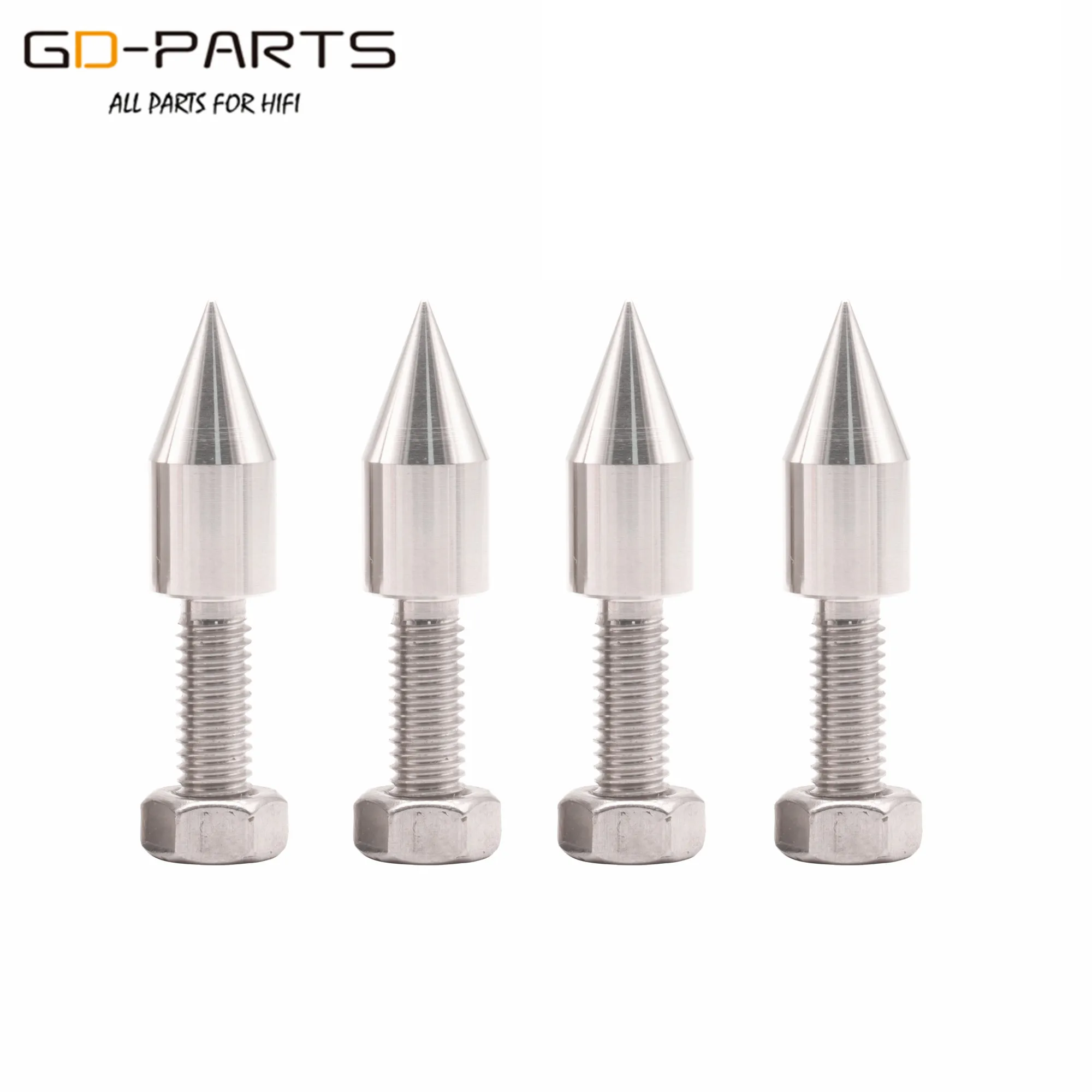 SUS-316 Stainless Steel Speaker Spike Cone M6 M8 M10 Hifi Audio AMP Subwoofer Chassis Isolation Stand Foot Leg Damper