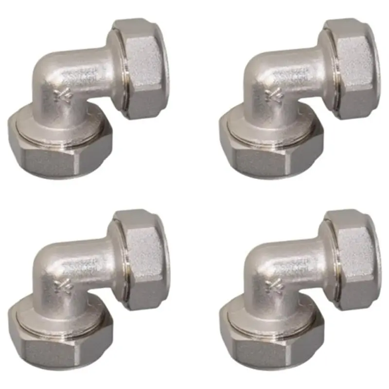 

AFOURT-4 шт. сверхмощный металлический разъем для авиакомпании 3/4 "90 градусов коленчатый соединитель для труб выносливость трубы сверхмощный разъем для авиакомпании