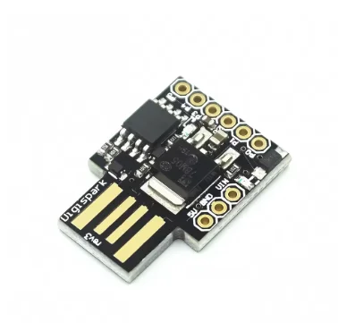 

ATTINY85 Digispark kickstarter miniature for Arduino usb development