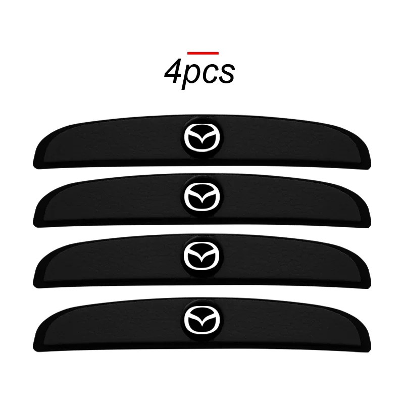 4PCS Car Sticker Door Edge Guards Trim Protection Strip For Mazda 2 3 6 DJ BL BM Bk GJ CX-5 CX5 CX-3 CX3 CX9 CX7 G Gh Gj Cx-30