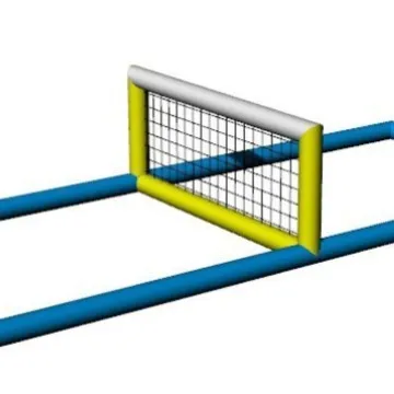 Inflatable Water Volleyball & Soccer Court - Floating PVC Sports Field for Pool Party Water Play Gamespromote sales