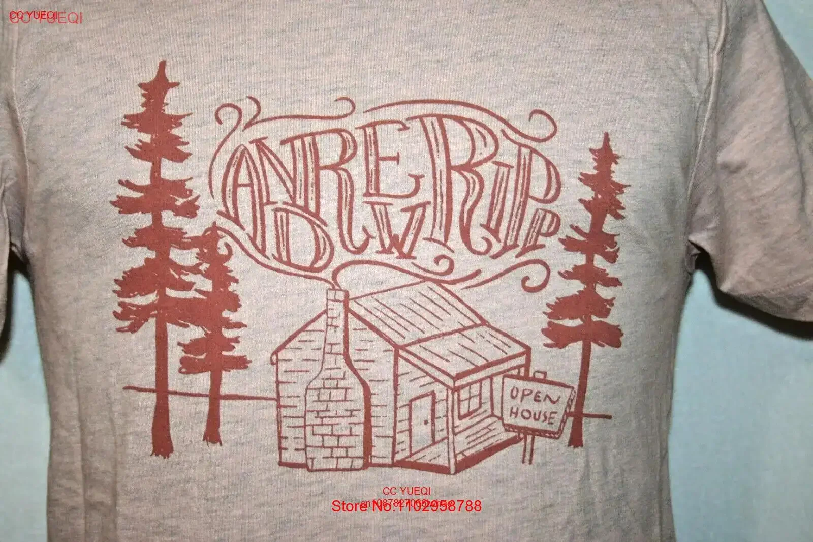 ANDREW RIPP Concerts de maison ouverte T-SHIRT S Machine de composition chrétienne