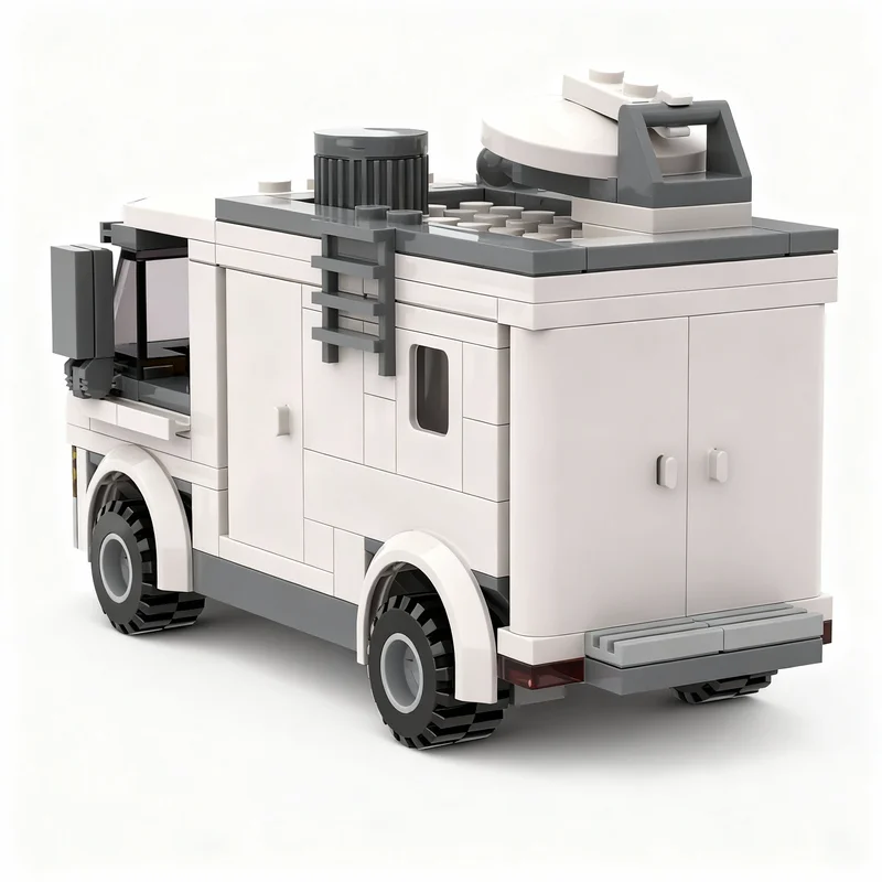 152pcs MOC News Van City Traff - Kids Education News ulasan dan harga