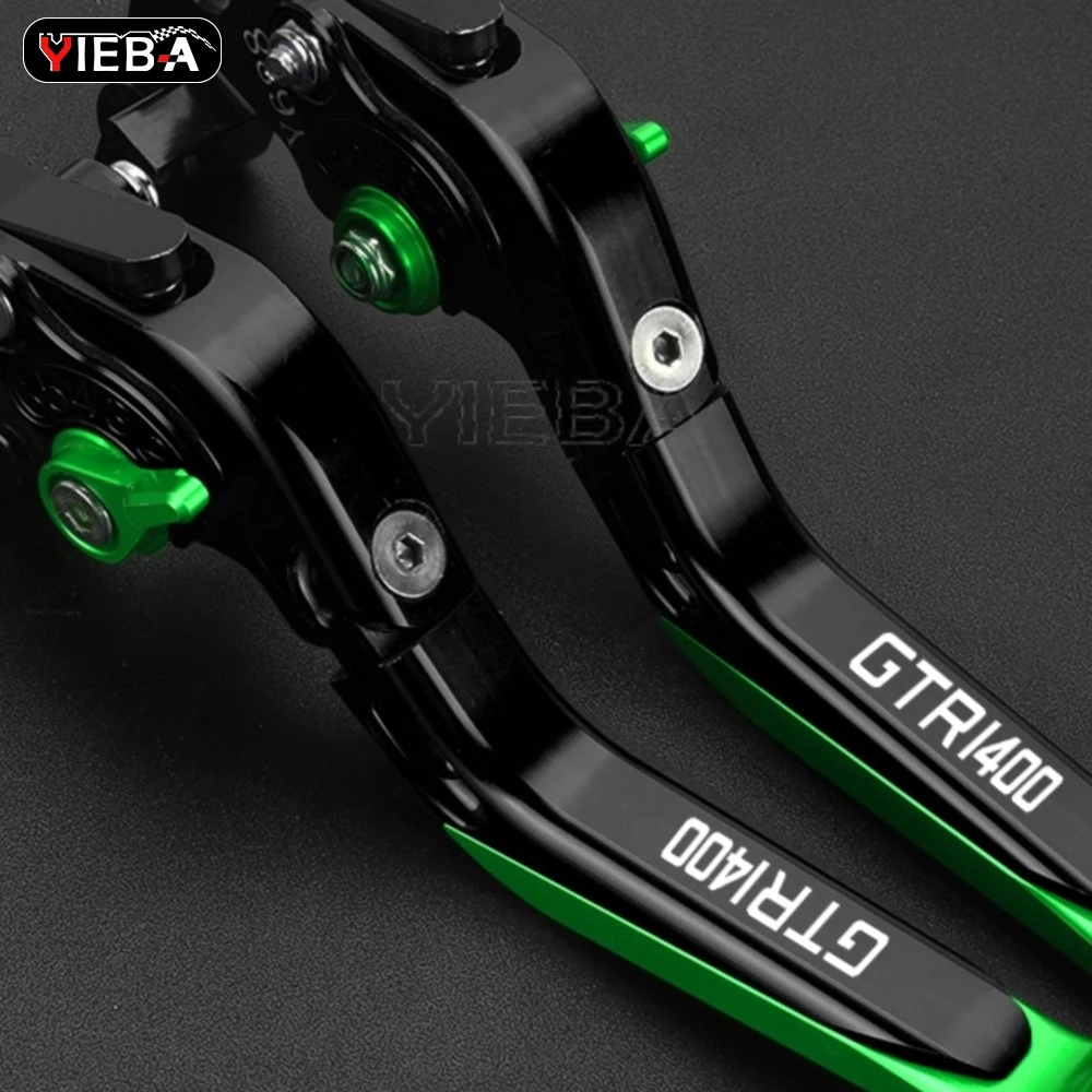 

YIEBA Motorcycle Accessories Folding Adjustable Brake Clutch Handle Levers For Kawasaki GTR1400/CONCOURS GTR 1400 2007-2016