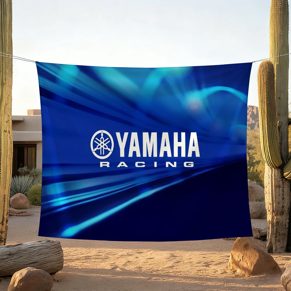 Motorcycle Logo flag For Living Room Home Dorm Decor Wall Outdoor Camping Party Y-yamahas-S Cool Banner Gifts