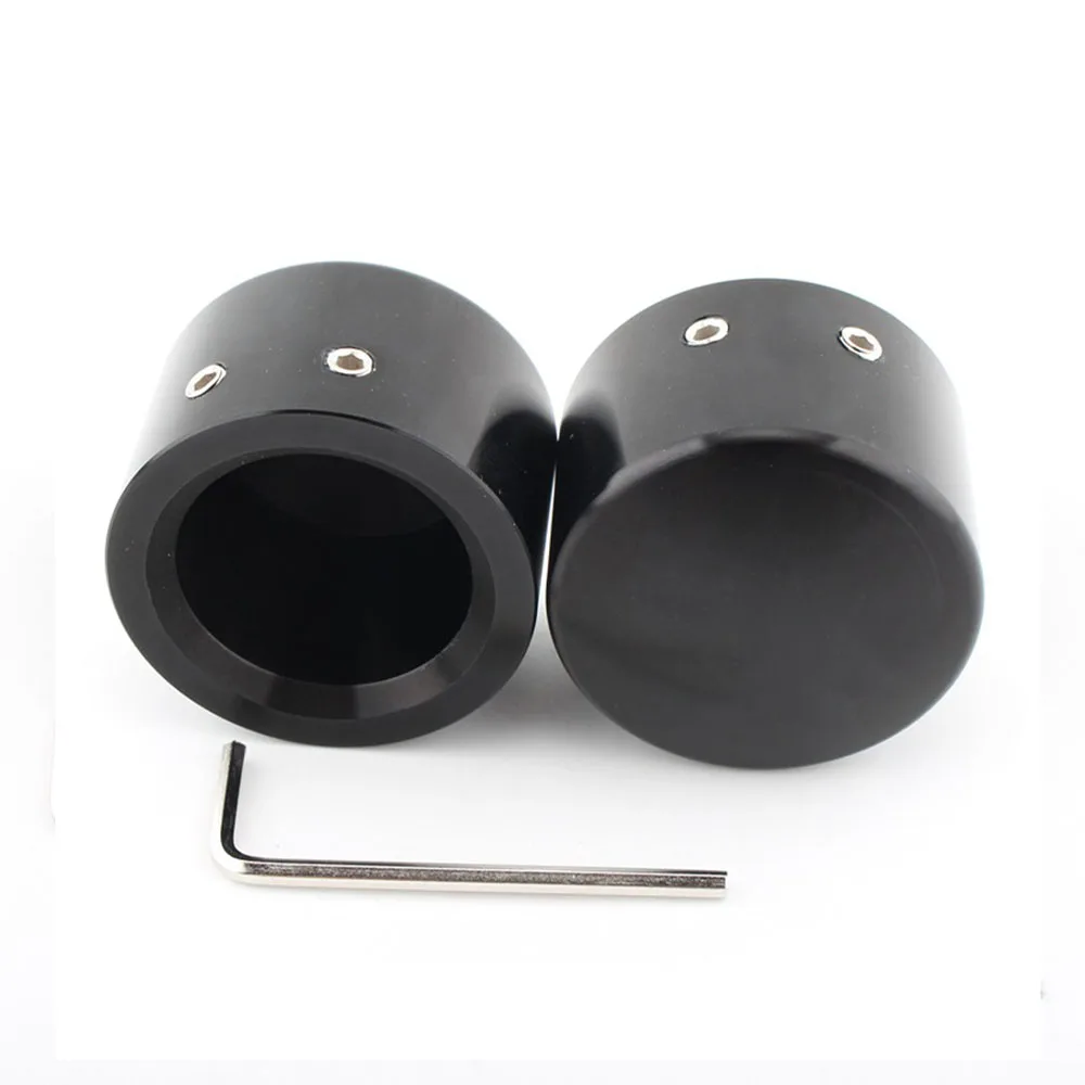 Motorcycle Front Axle Nut Cover Bolt Kit For Harley SPORTSTER XL883 XL1200C Road King V-ROD Softail Dyna Road Glide image 5