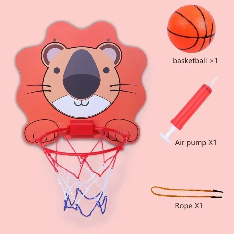 Basketball Ständer Cartoon Indoor Einstellbar Einstellbar Kinder Sport Spielzeug Schießen Rahmen Kinder Ball Sport Spielzeug