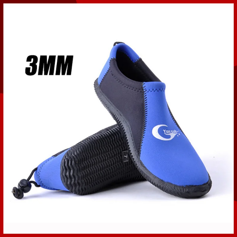 Original Yon Sub 3MM Snorkeling Shoes for Unisex Quick Drying Neoprene Water Shoes Camouflage Elastic Band Diving Socks