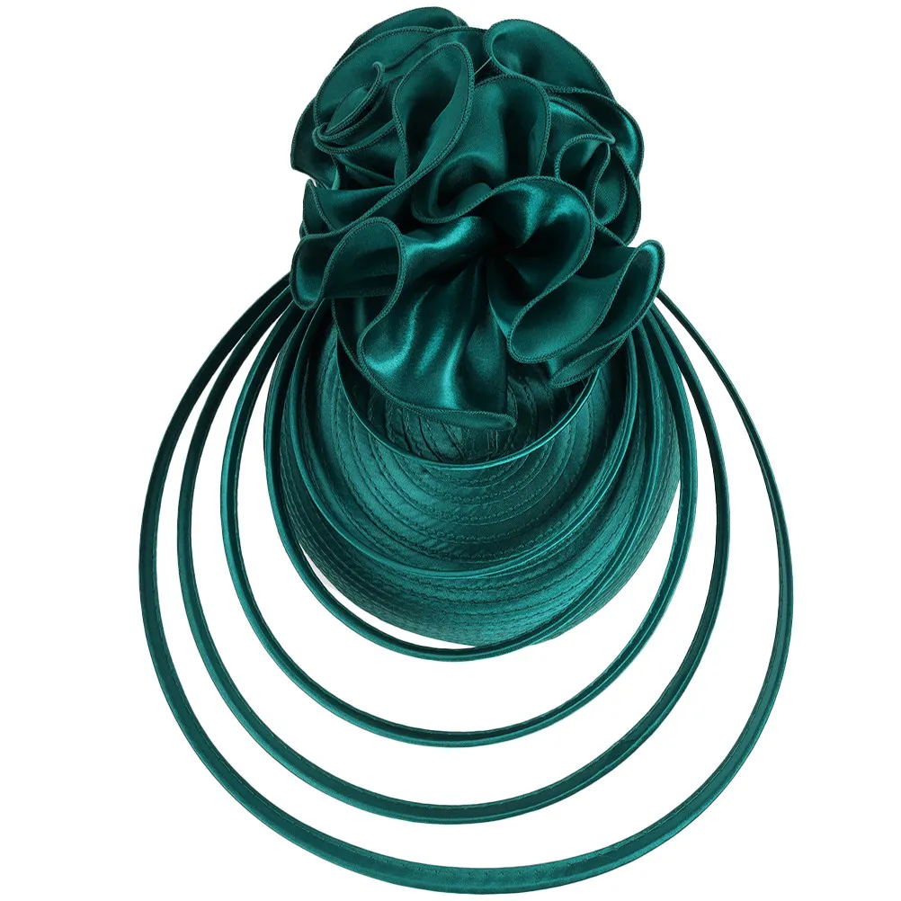 

Women Fascinator Headband Tea Party Hat Banquet Wedding Bride Headdress Pretty Fade-Resistant Sophisticated Charm Dressing