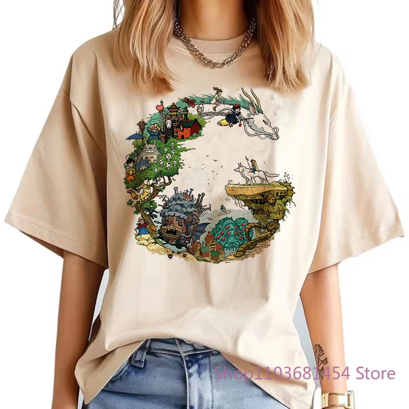 اليابان أنيمي التنين الجرافيك تي شيرت مطبوع المرأة الجديدة الصيف Harajuku الجمالية التي شيرت بلوزات بيضاء عادية أنثى تي شيرت المحملة #5