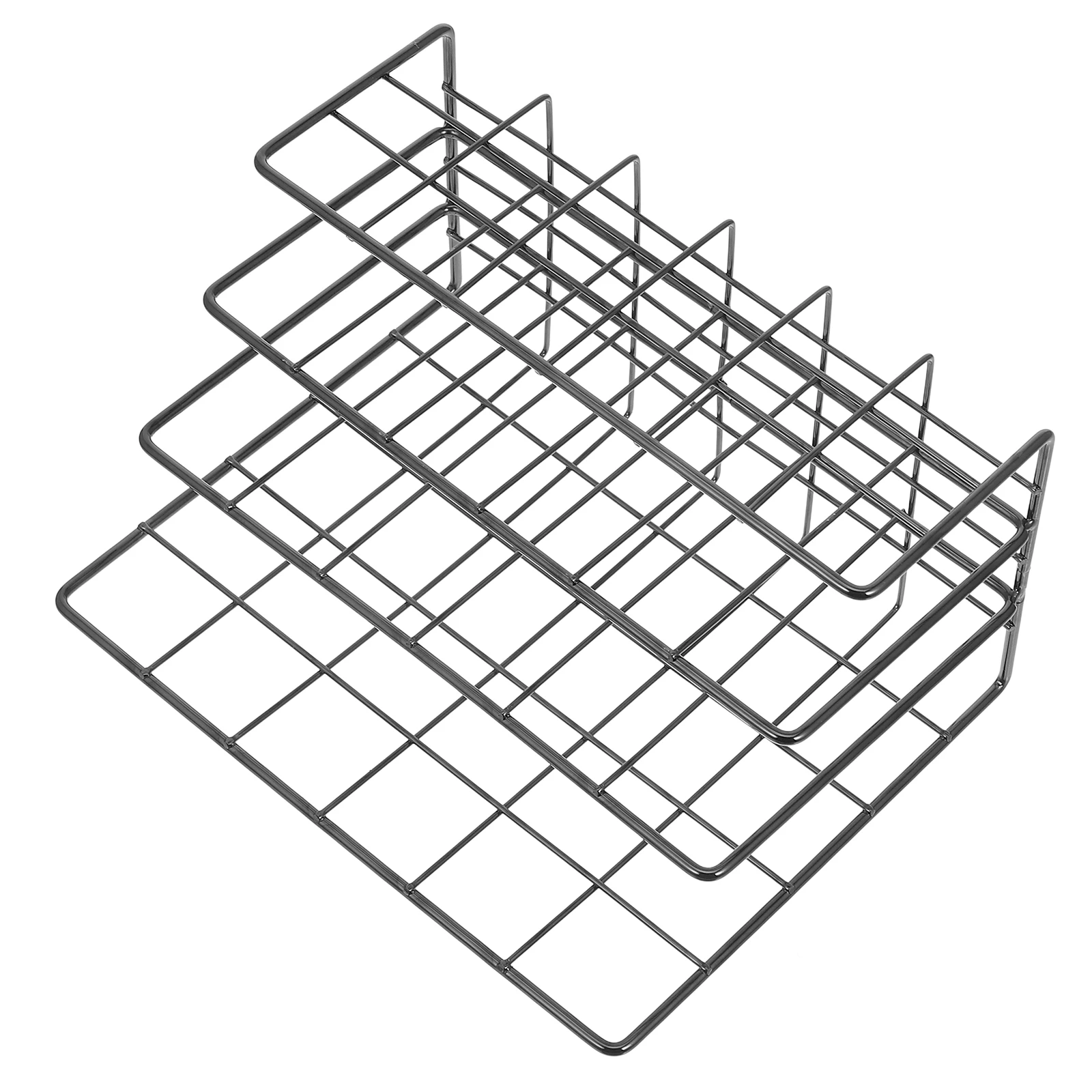 

Desktop Mail Organizer Iron File Holder For Desk Letter Sorter Sturdy Bill Organizer Magazine Envelope Paper Holder Stand