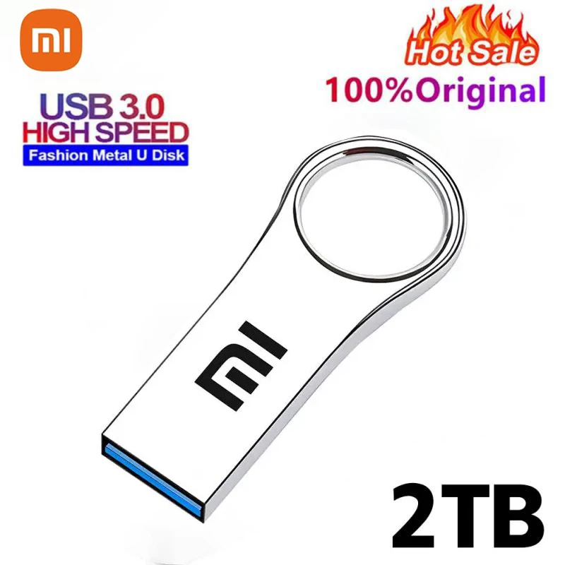 Pamięć Flash USB Xiaomi 2TB OTG metalowa pamięć USB 3.0 Pen Drive 1TB-64GB typu C wysoka prędkość Pendrive Mini Pendrive