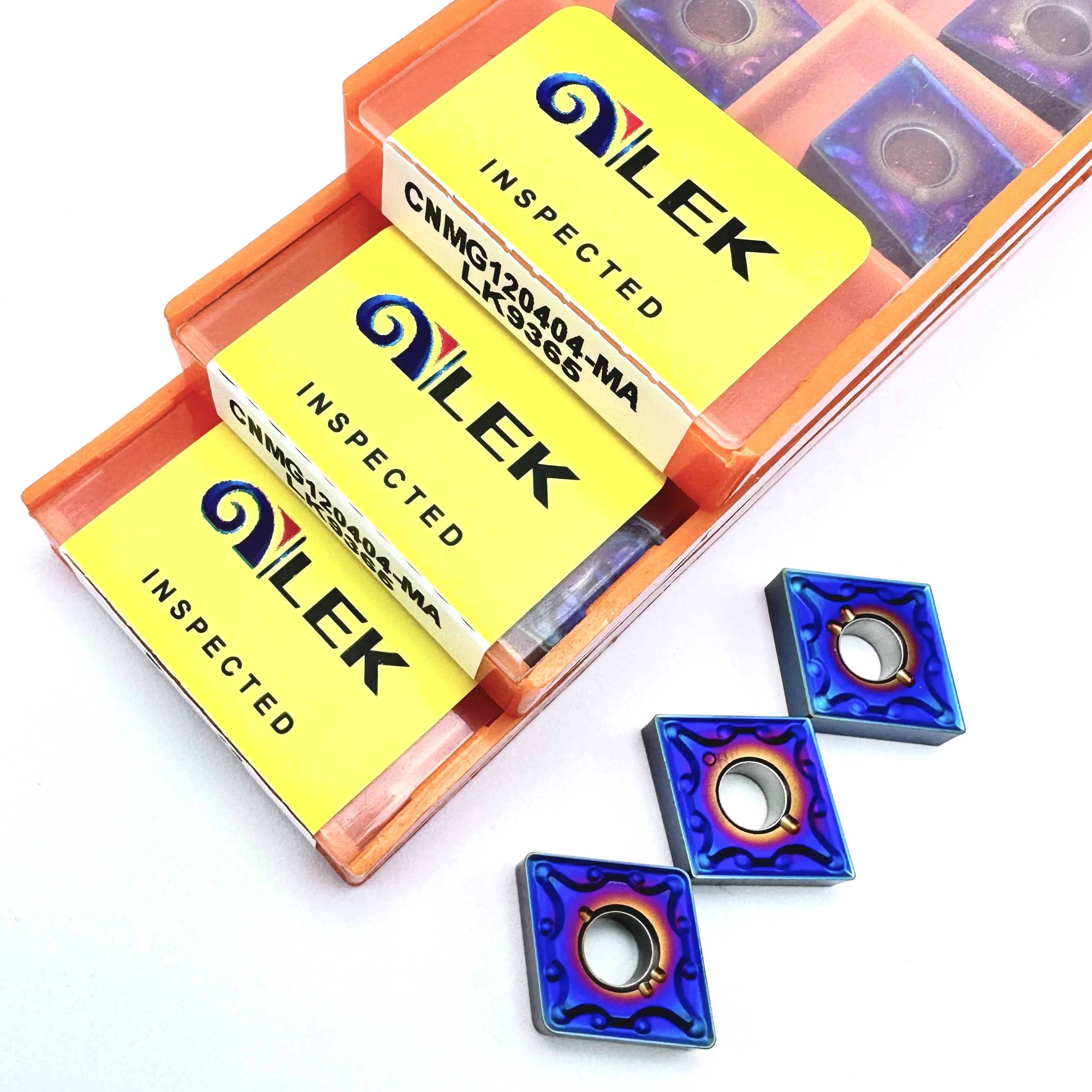 

CNMG120404 CNMG120408-MA LK9365 Carbide insert Nano coating External Turning Tool Cutting Steel lathe CNC turning insert