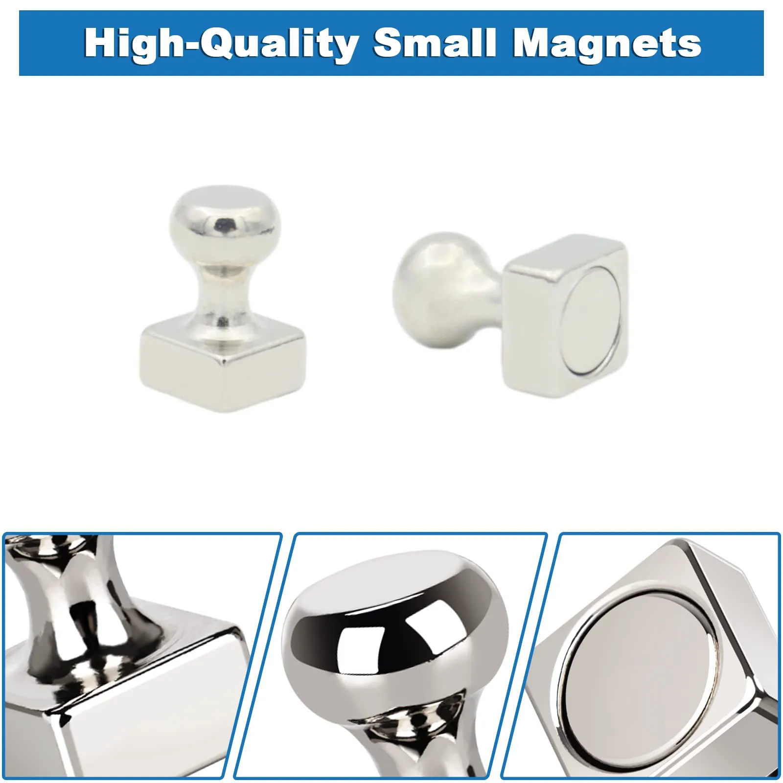 5/10pcs Super Strong Neodymium Magnetic Pushpins Sucker Thumbtack Durable Steel Magnet Push Pin for Refrigerator Whiteboard