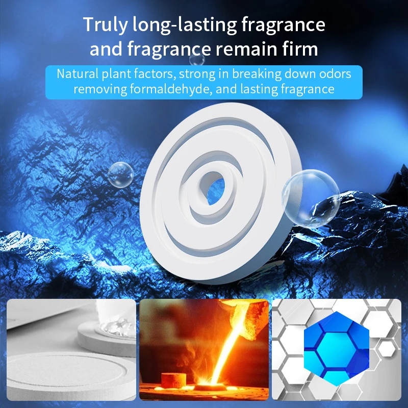 Creative Car Air Freshener Aluminum Alloy Car UFO Styling Perfume Air Fresh Fragrance Auto Air Purifier Interior Accessories