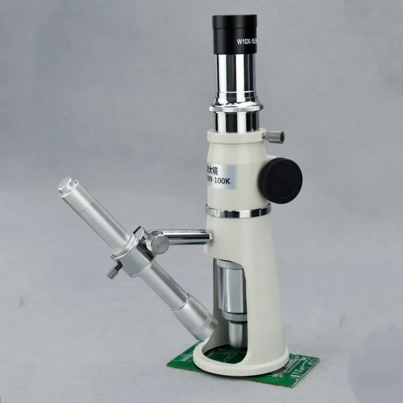 

Upgrade Magnifying Glass With Scale Hundredfold Mirror With Ruler Microscope With Lamp Tall Mirror To Measure 100x Mirror