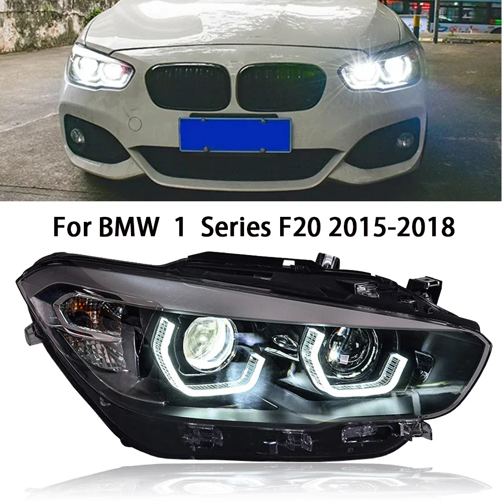 

Car Accessories For 2015-2018 BMW 1 Series F20 120i 118i Refit Halogen Light Led Headlight Assembly