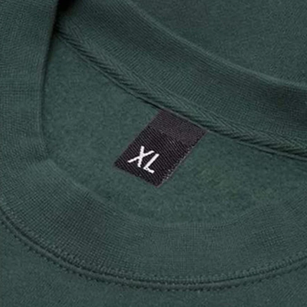 

900pcs Wash Care Size Labels Folded Cloth Tags For Clothing Garment Fabric Labels Sewing On Size Marks Printed Tags