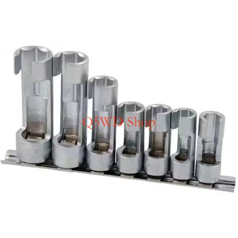 Q5WD 10Pcs Oxygen Sensing Wrench Injection Pipe Special Auto Repair Tool 10Mm-27Mm