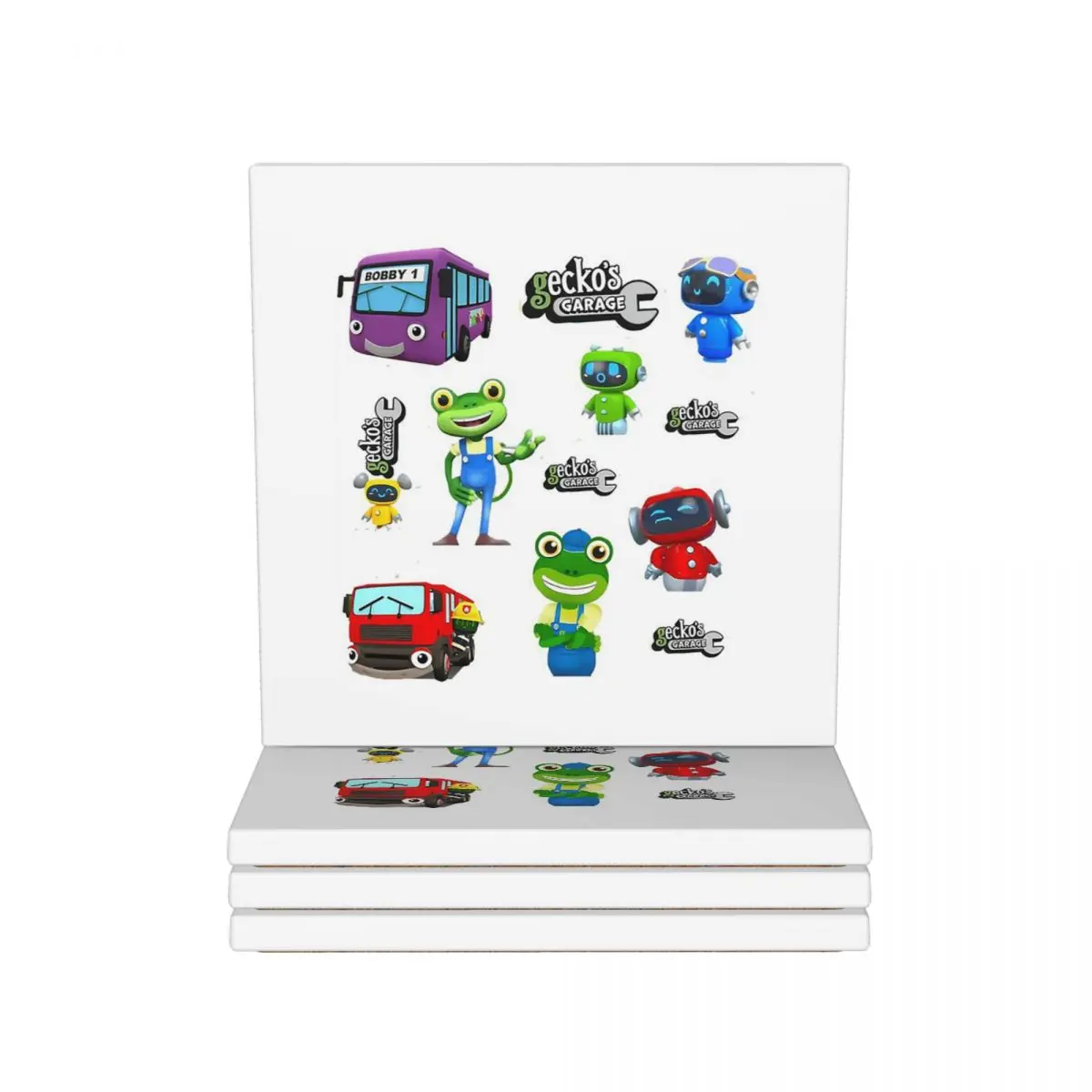 

Garage Geckos Pack Gecko Подставки Керамический коврик для выпечки Украшения и аксессуары для коврика для стола Коврик для обеденного стола Кофейный коврик