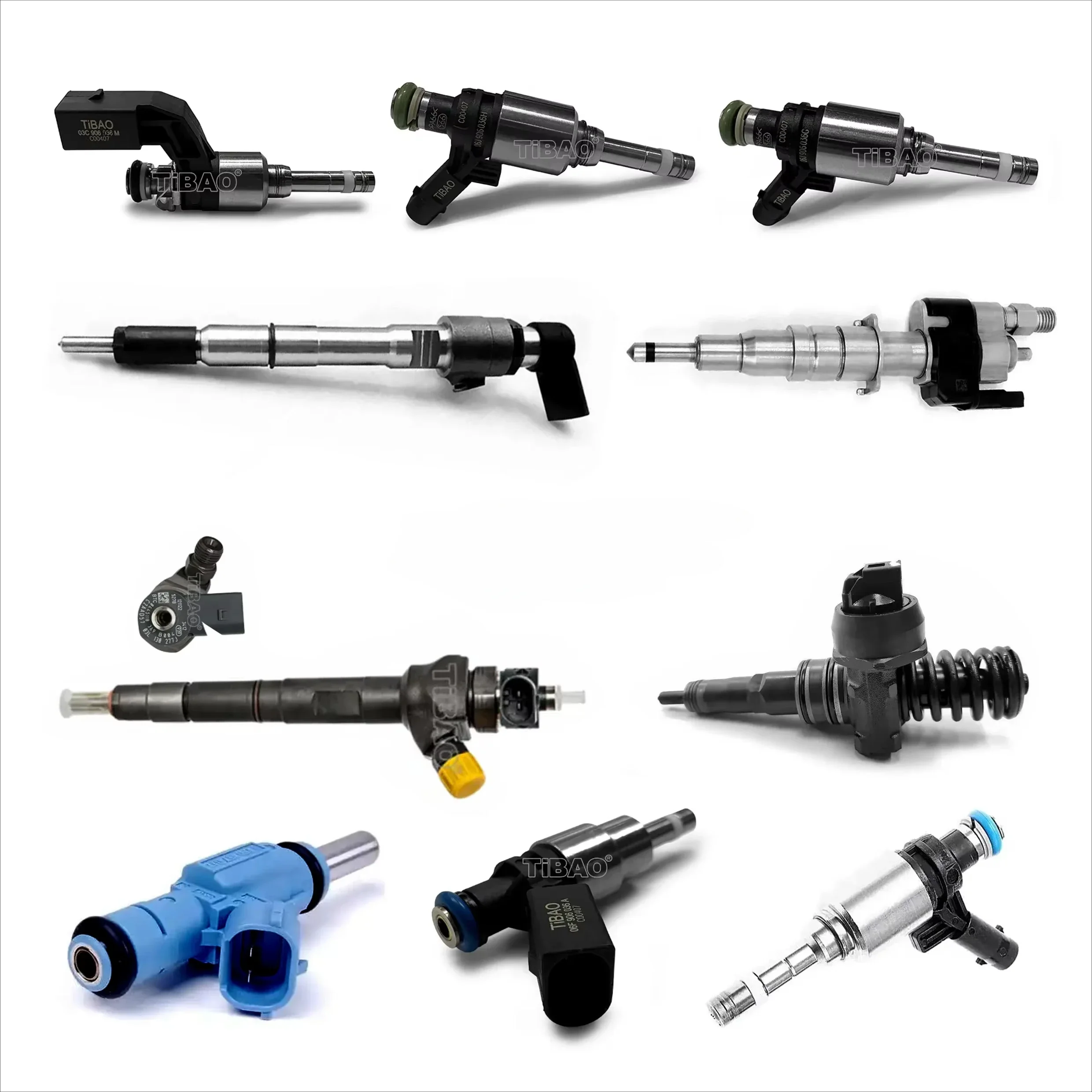 TiBAO Auto Injection Valve Car Fuel Injector for Aud.i A2 A3 VW GOLF 6 JETTA PASSAT Sko.da 038130073AG 0414720265