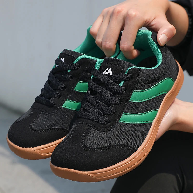 Große Größen Herren Hochwertige Casual Sneakers Unisex Breite Zehenpartie Barfußschuhe Leichte Dünne Sohle Pendel-, Geh- und Laufschuhe – Detail 6